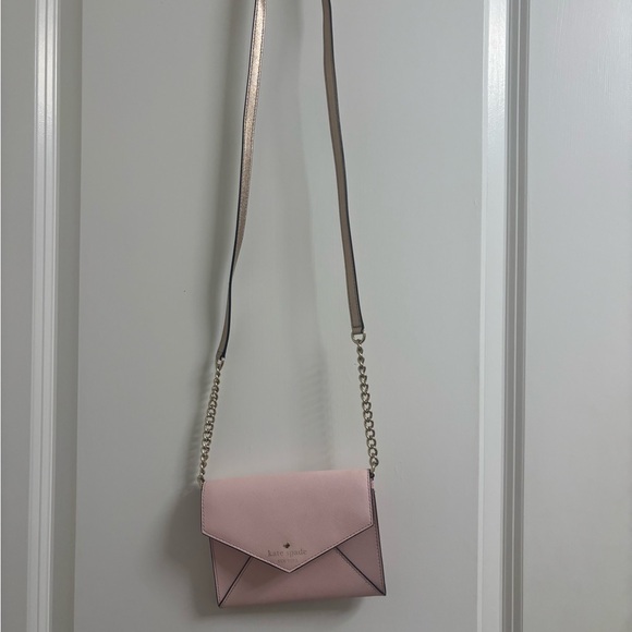 Kate Spade Blush Pink Envelope Clutch - Picture 2 of 3